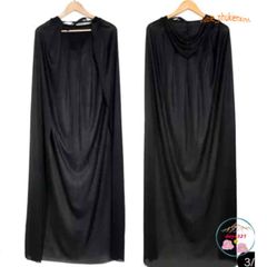 Áo Choàng Halloween Unisex Dài Đến Sàn - Trang Phục Hóa Trang Bí Ẩn Phù Thủy Cho Bữa Tiệc Halloween và Lễ Hội