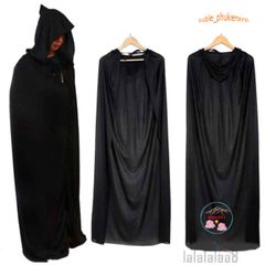 Áo Choàng Halloween Unisex Dài Đến Sàn - Trang Phục Hóa Trang Bí Ẩn Phù Thủy Cho Bữa Tiệc Halloween và Lễ Hội