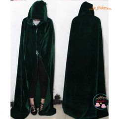 Áo Choàng Halloween Unisex Dài Đến Sàn - Trang Phục Hóa Trang Bí Ẩn Phù Thủy Cho Bữa Tiệc Halloween và Lễ Hội
