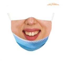 Khẩu Trang Người Cười Hài Hước - Chất Liệu Vải Cotton Mềm 2 Lớp, Bảo Vệ Và Thể Hiện Cá Tính, Quà Tặng Vui Nhộn