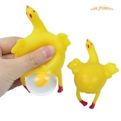 Móc Khóa Gà Silicon Đáng Yêu - Móc Chìa Khóa Gà Đẻ Trứng Ngộ Nghĩnh, Phụ Kiện Thời Trang Dễ Thương, Quà Tặng Hài Hước