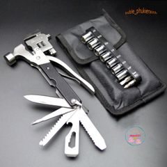Kìm Búa Đa Năng 14 Trong 1 - Dụng Cụ Phượt Gấp Gọn Thép Không Gỉ, Lý Tưởng Cho Cắm Trại và Tình Huống Khẩn Cấp