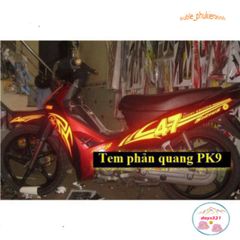 Bộ Tem Decal Dán Vành Phản Quang Xe Máy - Chống Thấm Nước, Thiết Kế Đẹp, Giá Rẻ - Tăng Cường Phong Cách Cho Xế Yêu