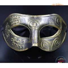 Mặt Nạ Che Mắt Họa Tiết Hoạt Hình Cổ Điển - Phụ Kiện Thời Trang Lễ Hội Hóa Trang Sang Trọng, Độc Đáo, Thể Hiện Phong Cách Cá Nhân