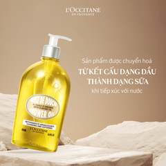 Sữa Tắm Hạnh Nhân L'Occitane Almond Shower Oil 500ml - Dưỡng ẩm và Làm sạch cho Da Nhạy Cảm