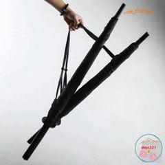 Ô Dù Katana Cán Giả Kiếm Nhật - Thiết Kế Độc Đáo, 16 Nan Bền Chắc, Phụ Kiện Thời Trang Kiểu Dáng Cá Tính