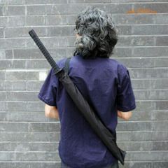 Ô Dù Katana Cán Giả Kiếm Nhật - Thiết Kế Độc Đáo, 16 Nan Bền Chắc, Phụ Kiện Thời Trang Kiểu Dáng Cá Tính