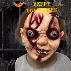 Mặt Nạ Hóa Trang Sẹo Halloween - Latex Thực Tế 3D Dành Cho Lễ Hội, Quay Video TikTok, Trung Thu