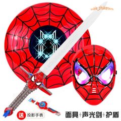 Bộ Đồ Hóa Trang Người Nhện Cho Bé Trai - Áo Choàng Siêu Anh Hùng Halloween - Quà Tặng Sinh Nhật Độc Đáo