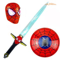 Bộ Trang Phục Siêu Nhân Nhện Cho Bé - Dài Tay Chất Thun Co Giãn, Thoải Mái - Hoá Trang Halloween Hoàn Hảo