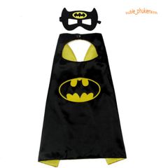 Bộ Hóa Trang Siêu Anh Hùng Có Áo Choàng và Mặt Nạ Cho Trẻ Em - Halloween, Marvel, Superhero Costume Cho Bé Từ 3-10 Tuổi
