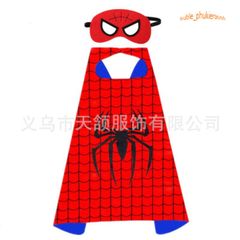 Bộ Áo Choàng Cotton Spiderman Kèm Mặt Nạ Siêu Anh Hùng Cho Bé Trai và Bé Gái - Quà Sinh Nhật Tuyệt Vời Từ Marvel