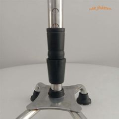 Gậy Batoong 4 Chân INOX Điều Chỉnh - Dụng Cụ Hỗ Trợ Đi Lại An Toàn cho Người Cao Tuổi và Người Khuyết Tật