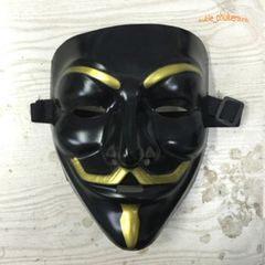 Mặt Nạ Hacker Đen - Trang Trí Halloween Hoặc Hóa Trang Độc Đáo, Phong Cách Bí Ẩn và Nổi Bật, Quà Tặng Thú Vị
