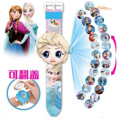 Đồng Hồ Chiếu 3D The Avengers cho Trẻ Em - SpiderMan, Iron Man, Hulk - Đồ Chơi Học Tập Sáng Tạo Có Đèn Biến Hình