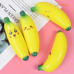Đồ Chơi Squishy Chuối Cảm Xúc Dẻo Mềm - Mềm Mại Siêu Đáng Yêu, Giảm Căng Thẳng, Quà Tặng Cho Trẻ Em và Người Lớn