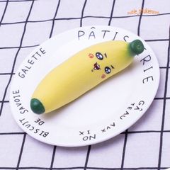 Đồ Chơi Squishy Chuối Cảm Xúc Dẻo Mềm - Mềm Mại Siêu Đáng Yêu, Giảm Căng Thẳng, Quà Tặng Cho Trẻ Em và Người Lớn