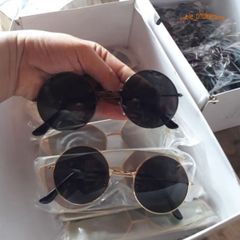 Kính Mát Thời Trang Unisex Phong Cách Nghệ Thuật, Gọng Giả Cận Đen Nổi Bật, Bảo Vệ Mắt UV400 - Kính Nobita