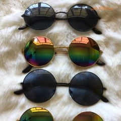 Kính Mát Thời Trang Unisex Phong Cách Nghệ Thuật, Gọng Giả Cận Đen Nổi Bật, Bảo Vệ Mắt UV400 - Kính Nobita