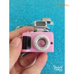 Móc Khóa Mini Hình Máy Ảnh DSLR Độc Đáo Có Đèn LED Phát Sáng - Phụ Kiện Dễ Thương Cho Người Yêu Nhiếp Ảnh