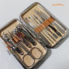 Bộ Dụng Cụ Cắt Móng Tay 10 Món Chất Lượng Cao - Bộ Sản Phẩm Làm Đẹp Sang Trọng và Tiện Lợi, Dễ Dàng Mang Theo