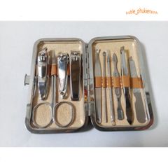 Bộ Dụng Cụ Cắt Móng Tay 10 Món Chất Lượng Cao - Bộ Sản Phẩm Làm Đẹp Sang Trọng và Tiện Lợi, Dễ Dàng Mang Theo