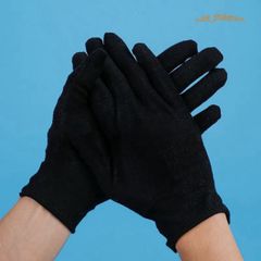 Găng Tay Cotton Trắng Đen Cao Cấp - Đóng Gói 10-50 Đôi, Dễ Dàng Kết Hợp Thời Trang Hàng Ngày, Thoải Mái Và Bền Bỉ