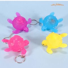 Móc Khóa Rùa Đẻ Trứng Gà Độc Đáo - Móc Chìa Khóa Silicon Cute, Quà Tặng Thú Vị Cho Người Thích Đồ Dễ Thương
