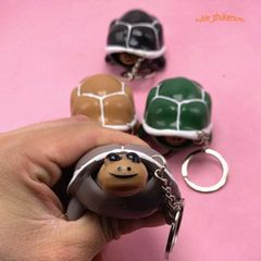 Móc Khóa Rùa Dễ Thương Hello - Phụ Kiện Thời Trang Sáng Tạo, Charm Trang Trí Balo, Quà Tặng Đáng Yêu