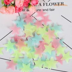 Combo 10 Gói Ngôi Sao Dán Tường Phát Sáng 3cm - Trang Trí Nội Thất Dạ Quang, Decal Thú Vị Cho Phòng Ngủ Trẻ Em