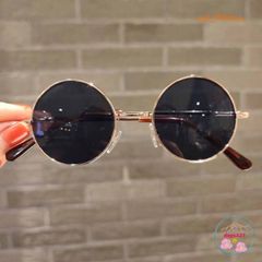 Kính Mát Thời Trang Unisex Đen Ngộ Nghĩnh - Bảo Vệ UV400 Vượt Trội và Phong Cách Nổi Bật Cho Mọi Lứa Tuổi