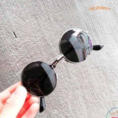 Kính Mát Thời Trang Unisex Đen Ngộ Nghĩnh - Bảo Vệ UV400 Vượt Trội và Phong Cách Nổi Bật Cho Mọi Lứa Tuổi