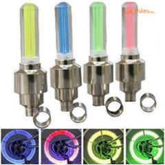 Đèn LED Gắn Van Lốp Xe Máy/Xe Đạp - Phát Sáng 4 Màu Sắc Đẹp, Tăng Cường An Toàn & Thời Trang Cho Phương Tiện Di Chuyển