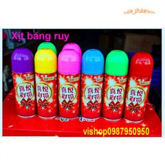 Bình Xịt Bọt Tuyết Trắng Sinh Nhật - Phụ Kiện Tiệc Tùng Đặc Biệt cho Mọi Sự Kiện Vui Chơi, Tiệc Tùng và Hội Thảo