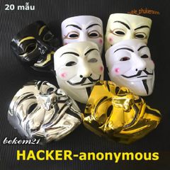 Mặt Nạ Hacker Vàng Bóng Anonymouse - Phụ Kiện Hóa Trang Độc Đáo Cho Halloween & Tiệc Tùng, Hàng Nhập Khẩu Chất Lượng Cao