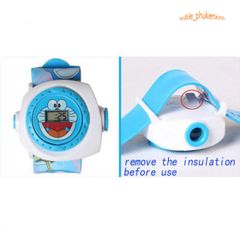 Đồng Hồ Ánh Sáng LED 3D Hình Hello Kitty & Doraemon - 20 Mẫu Chiếu Độc Đáo Dành Cho Trẻ Em và Người Lớn, Trang Trí Không Gian Vui Tươi