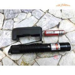 Đèn Pin Laser 303 Cao Cấp Kèm Pin Sạc 5.000mW - Đèn Chiếu Sáng Đa Chế Độ Thích Hợp Dùng Giảng Dạy, Du Lịch, Nghệ Thuật