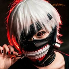 Mặt Nạ Cosplay Kaneki Ken - Hóa Trang Nhân Vật Tokyo Ghoul Độc Đáo, Chất Lượng Cao, Phù Hợp Với Tất Cả Các Kích Cỡ Khuôn Mặt