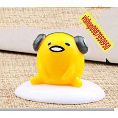Móc Khóa Gudetama Trứng Lười - Phụ Kiện Dễ Thương Anime Nhật Bản, Kiểu Dáng Độc Đáo và Chắc Chắn