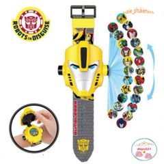 Đồng Hồ Biến Hình Siêu Nhân 3D Cho Trẻ Em - Có Đèn Chiếu Hình Siêu Nhân, Đồ Chơi Giáo Dục An Toàn, Món Quà Tuyệt Vời