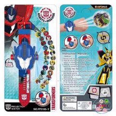 Đồng Hồ Biến Hình Siêu Nhân 3D Cho Trẻ Em - Có Đèn Chiếu Hình Siêu Nhân, Đồ Chơi Giáo Dục An Toàn, Món Quà Tuyệt Vời