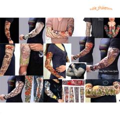 Găng Tay Chống Nắng Hình Xăm 3D - Bảo Vệ Tay Khi Đi Xe, Phong Cách Thời Trang Unisex, Dùng Để Chống UV, Thể Thao Ngoài Trời