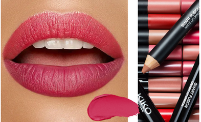 Son Sáp Kiko Milano Smart Fusion Crayon Chính Hãng - Đỏ Magenta, Đỏ Dầu, Đỏ Cherry - Chất Son Mượt Mà, Dễ Dàng Mang Theo