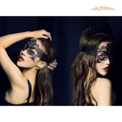 Mặt Nạ Mắt Ren Xuyên Thấu Quyến Rũ - Phụ Kiện Thời Trang Cho Tiệc Tùng, Halloween, Dạ Tiệc Hóa Trang