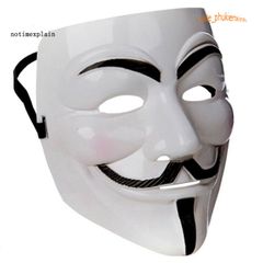 Mặt Nạ V for Vendetta - Phụ Kiện Halloween Độc Đáo, Thời Trang Cosplay Chất Lượng Cao, Gợi Nhớ Bộ Phim Nổi Tiếng