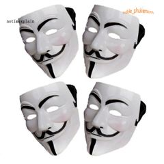 Mặt Nạ V for Vendetta - Phụ Kiện Halloween Độc Đáo, Thời Trang Cosplay Chất Lượng Cao, Gợi Nhớ Bộ Phim Nổi Tiếng
