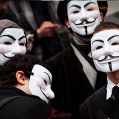 Mặt Nạ V for Vendetta - Phụ Kiện Halloween Độc Đáo, Thời Trang Cosplay Chất Lượng Cao, Gợi Nhớ Bộ Phim Nổi Tiếng