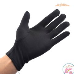Găng Tay Polyester Màu Đen - Phụ Kiện Thời Trang Để Bảo Vệ Tay Cho Nghi Lễ và Trưng Bày Sản Phẩm, Thích Hợp Cho DIY