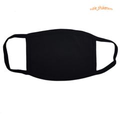 Khẩu Trang Vải Cotton Đen Họa Tiết Gấu Ngộ Nghĩnh - Bảo Vệ Chống Bụi, Dễ Dàng Sử Dụng Cho Mọi Lứa Tuổi