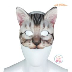 Mặt Nạ Hóa Trang Cáo Nửa Mặt Halloween - Phụ Kiện Độc Đáo Cho Bữa Tiệc Hóa Trang, Tháng 10 Ấn Tượng
